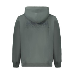 NAPAPIJRI GRÜNES HERREN-SWEATSHIRT MIT REISSVERSCHLUSS