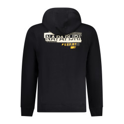 NAPAPIJRI SCHWARZES HERREN-SWEATSHIRT MIT REISSVERSCHLUSS