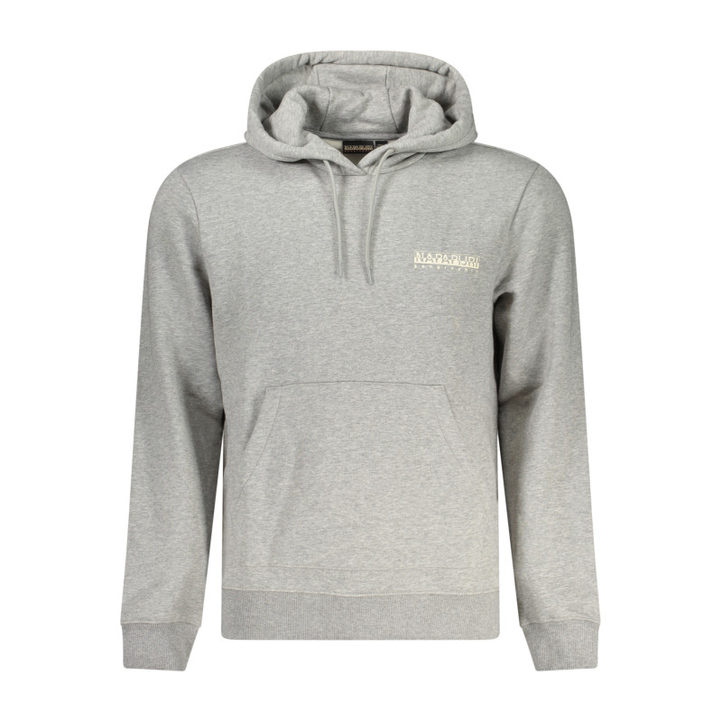 NAPAPIJRI GRAUES SWEATSHIRT FÜR HERREN MIT REISSVERSCHLUSS