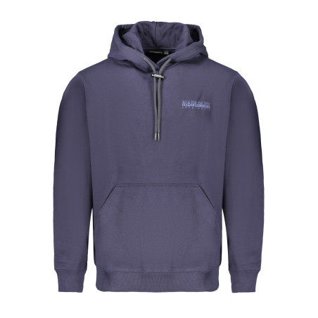 NAPAPIJRI BLAUES SWEATSHIRT FÜR HERREN MIT REISSVERSCHLUSS