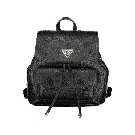 GUESS JEANS SCHWARZER DAMENRUCKSACK
