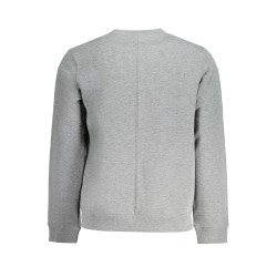 CALVIN KLEIN HERREN-SWEATSHIRT GRAU MIT REISSVERSCHLUSS