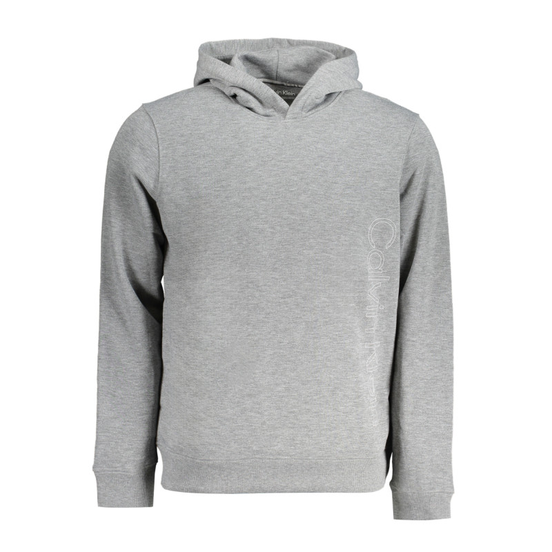 CALVIN KLEIN MEN&39S ZIP-UP SWEATSHIRT GREY