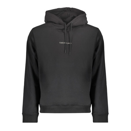 CALVIN KLEIN SCHWARZES HERREN-SWEATSHIRT MIT REISSVERSCHLUSS