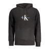 CALVIN KLEIN SCHWARZES HERREN-SWEATSHIRT MIT REISSVERSCHLUSS