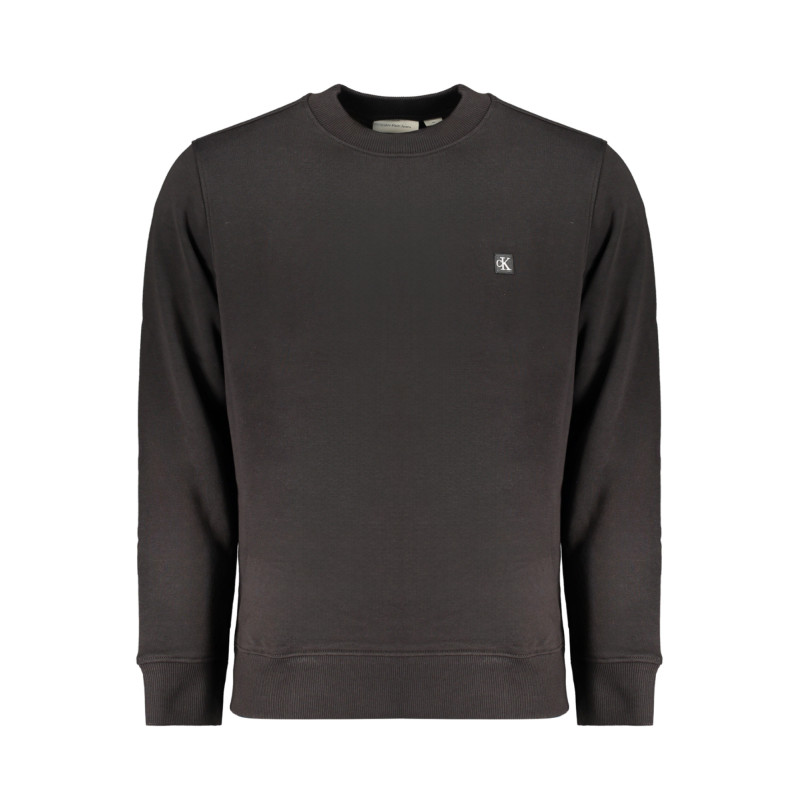 CALVIN KLEIN SCHWARZES HERREN-SWEATSHIRT MIT REISSVERSCHLUSS