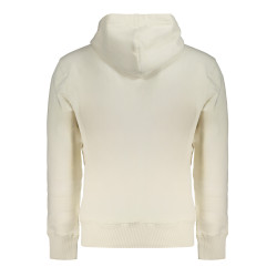CALVIN KLEIN WEISSES SWEATSHIRT FÜR HERREN MIT REISSVERSCHLUSS