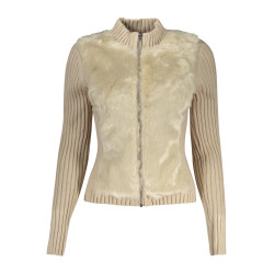 GUESS JEANS CARDIGAN WOMEN BEIGE