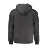 GUESS JEANS HERREN SWEATSHIRT MIT ZIP-UP SCHWARZ