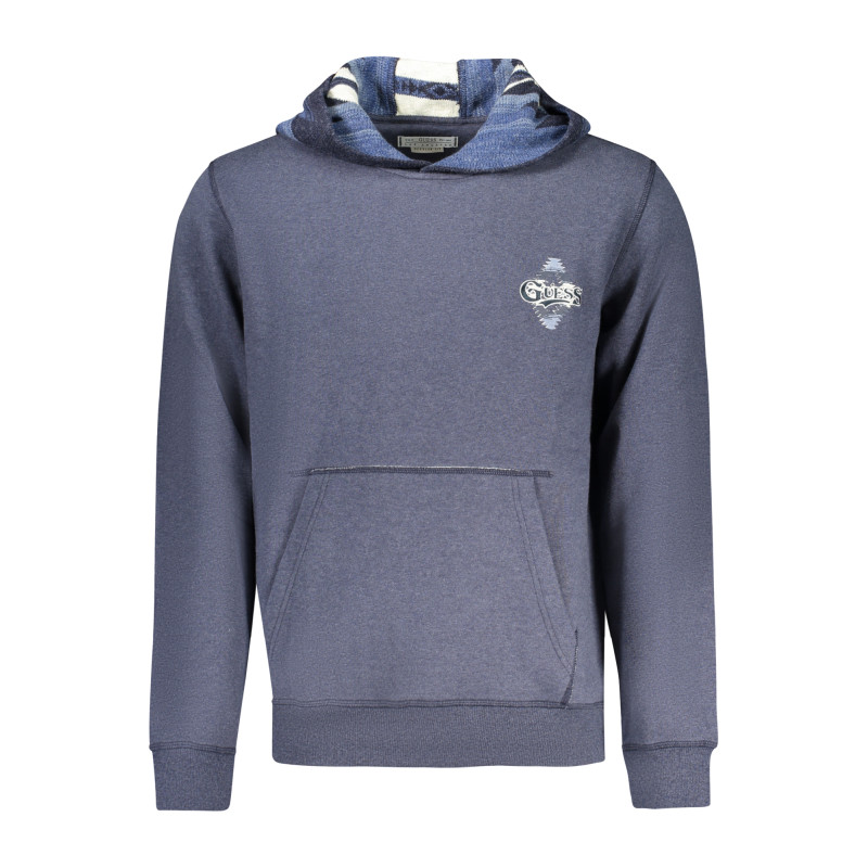 GUESS JEANS SWEATSHIRT WITHOUT ZIP MEN BLUE