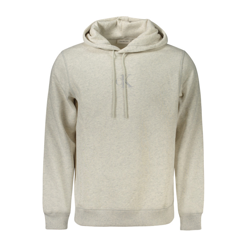 CALVIN KLEIN MEN&39S ZIP-UP SWEATSHIRT GREY