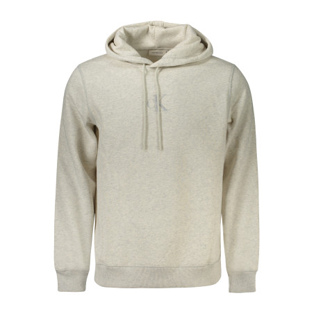 CALVIN KLEIN HERREN SWEATSHIRT MIT ZIP-UP GRAU