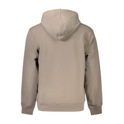 CALVIN KLEIN FELPA SENZA ZIP UOMO MARRONE