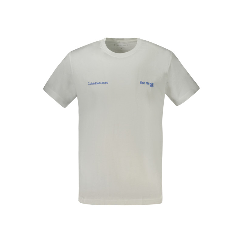 CALVIN KLEIN HERREN KURZARM T-SHIRT WEISS