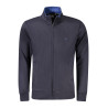 COVERI MOVING HERREN SWEATSHIRT BLAU MIT REISSVERSCHLUSS