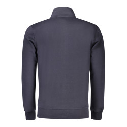 COVERI MOVING HERREN SWEATSHIRT BLAU MIT REISSVERSCHLUSS