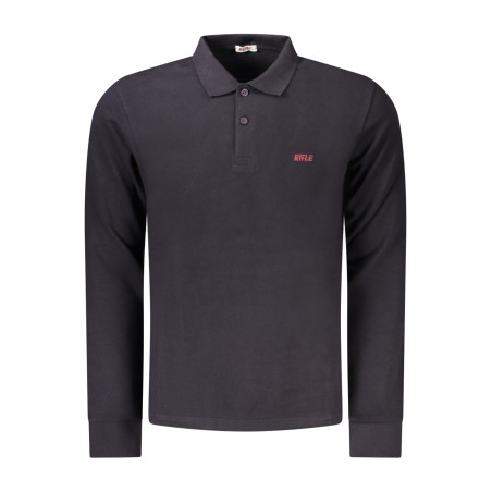 RIFLE POLO LANGARM HERREN BLAU