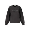 CALVIN KLEIN SWEATSHIRT WITHOUT ZIP WOMEN BLACK