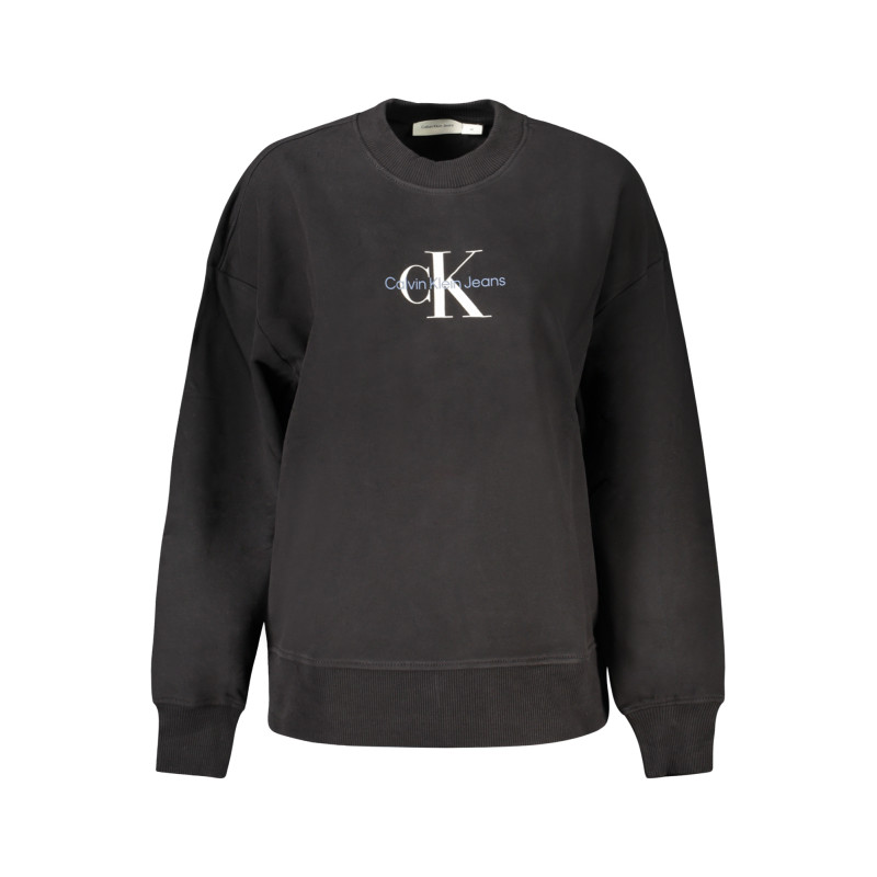 CALVIN KLEIN SWEATSHIRT OHNE REISSVERSCHLUSS DAMEN SCHWARZ