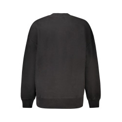 CALVIN KLEIN SWEATSHIRT WITHOUT ZIP WOMEN BLACK