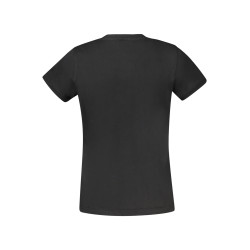 KAPPA T-SHIRT MANICHE CORTE DONNA NERO