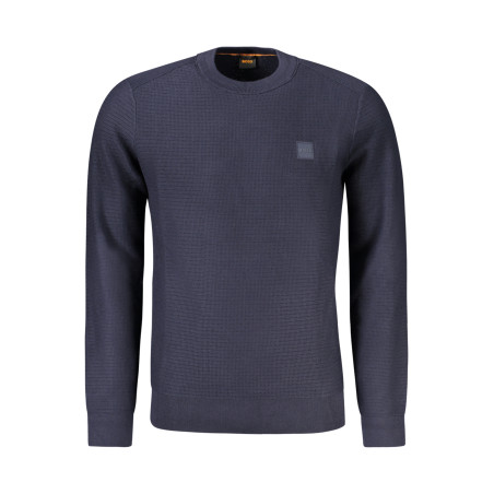 HUGO BOSS HERREN PULLOVER BLAU