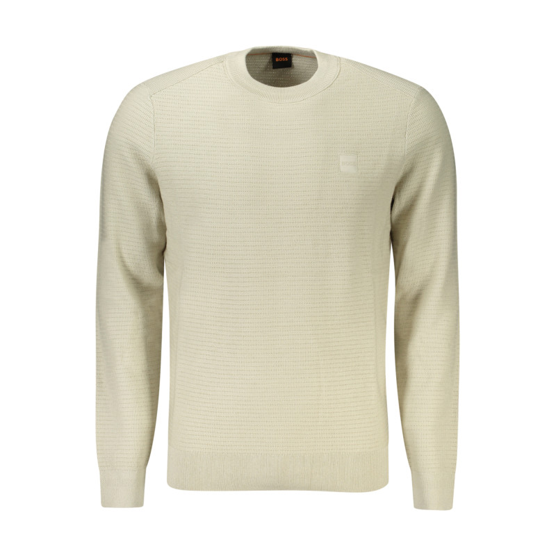 HUGO BOSS HERREN PULLOVER BEIGE