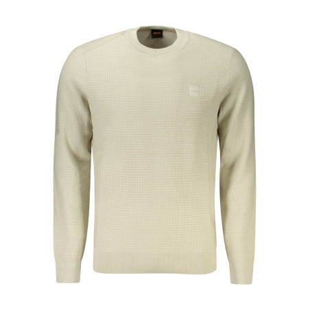 HUGO BOSS HERREN PULLOVER BEIGE