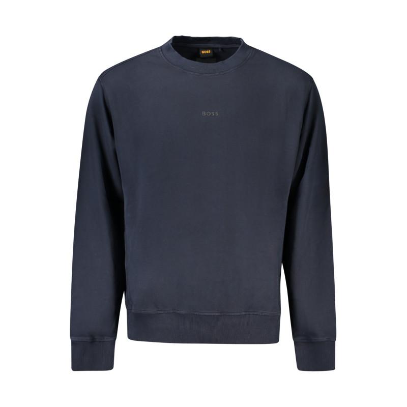 HUGO BOSS FELPA SENZA ZIP UOMO BLU