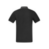 HUGO BOSS POLO MANICHE CORTE UOMO NERO