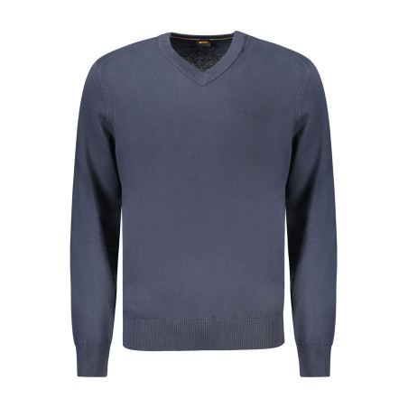 HUGO BOSS HERREN PULLOVER BLAU
