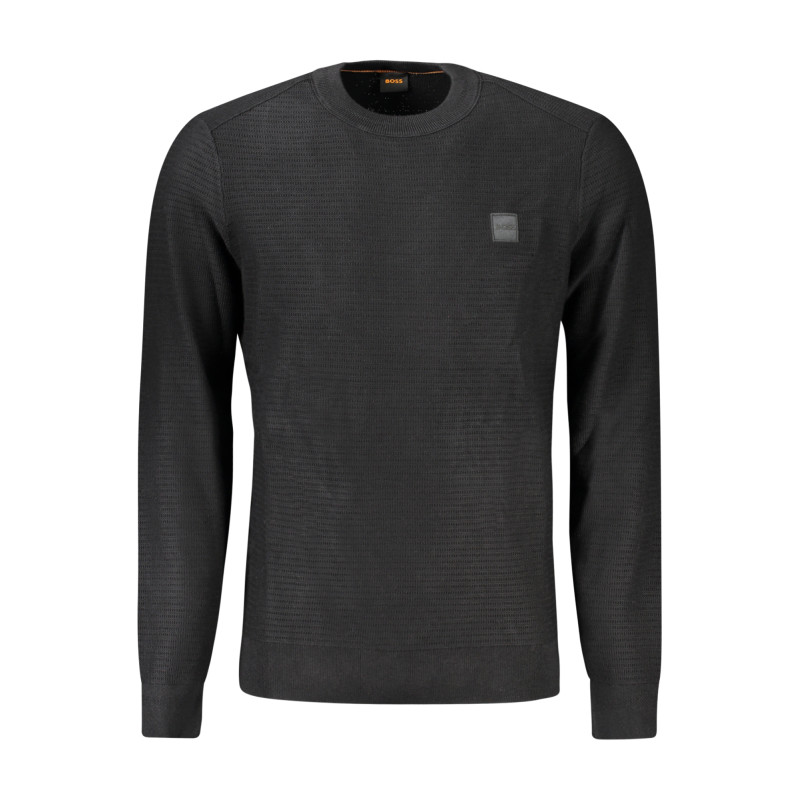 HUGO BOSS HERREN PULLOVER SCHWARZ