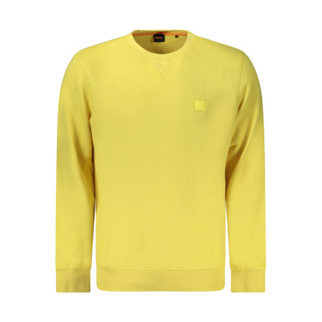 HUGO BOSS MEN&39S ZIP-UP SWEATSHIRT YELLOW