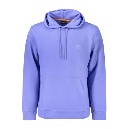 HUGO BOSS HERREN SWEATSHIRT MIT ZIP-UP BLAU
