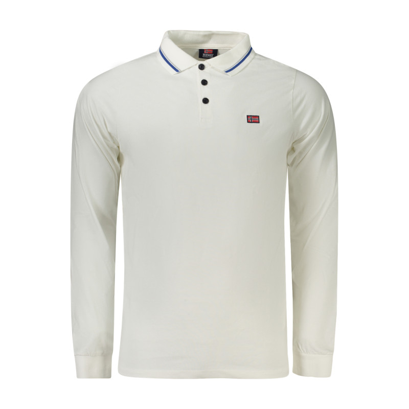 NORWAY 1963 LANGARM-POLO HERREN WEISS