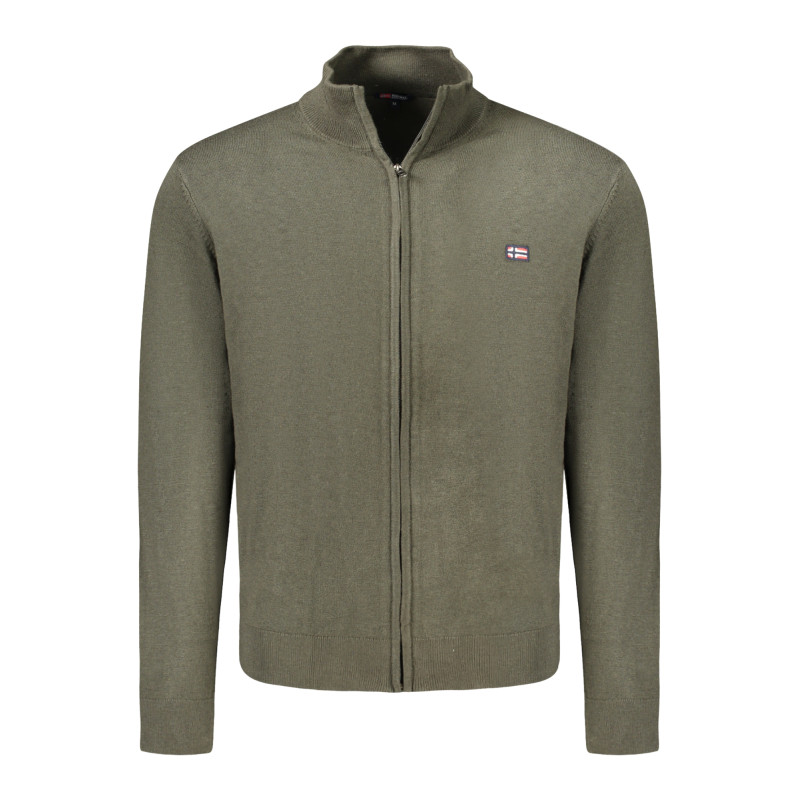 NORWAY 1963 GREEN MEN&39S CARDIGAN