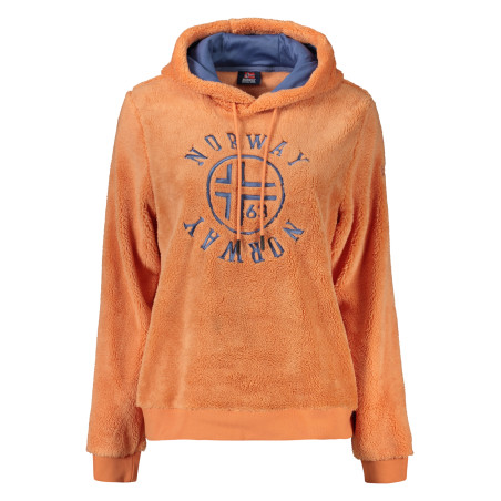 NORWAY 1963 WOMEN&39S ORANGE ZIP-UP SWEATSHIRT