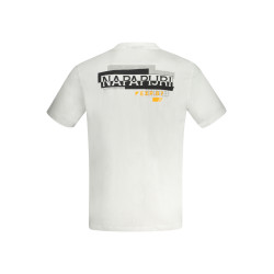 NAPAPIJRI T-SHIRT MANICHE CORTE UOMO BIANCO
