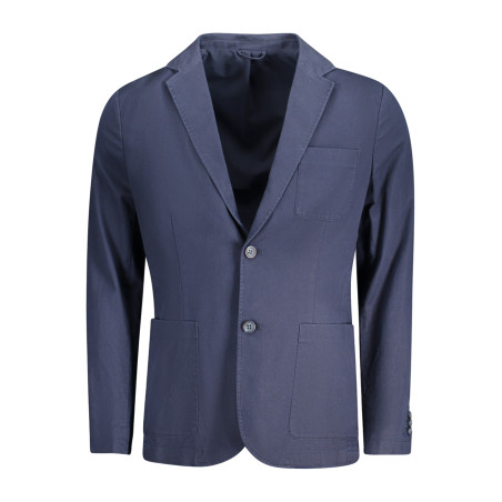 GUESS JEANS CLASSIC JACKET MEN BLUE