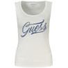 GUESS JEANS TANK TOP WOMEN WHITE