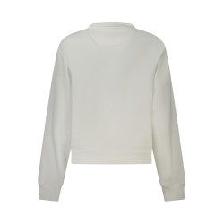 GUESS JEANS FELPA SENZA ZIP DONNA BIANCO