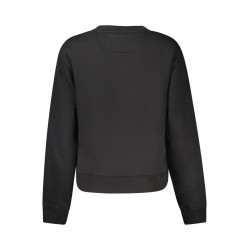 GUESS JEANS SWEATSHIRT WITHOUT ZIP WOMEN BLACK