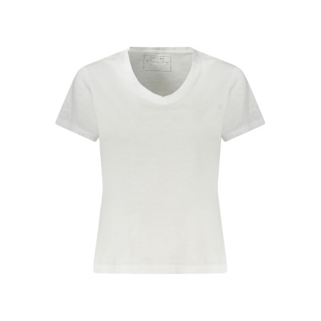 GUESS JEANS KURZARM-T-SHIRT DAMEN WEISS