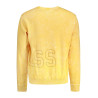 GUESS JEANS SWEATSHIRT OHNE REISSVERSCHLUSS HERREN GELB