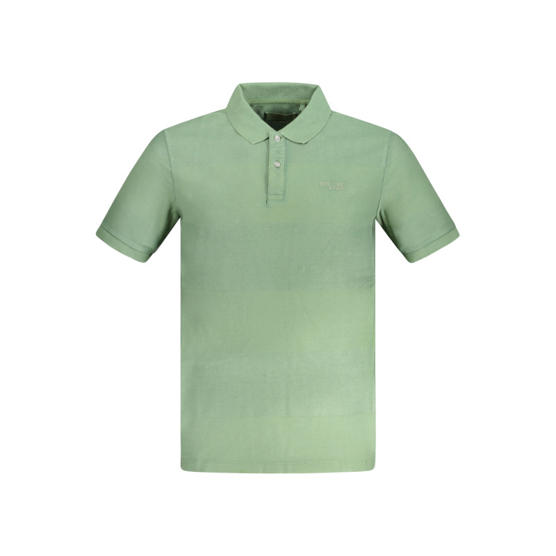 GUESS JEANS POLO SHORT SLEEVES MEN GREEN