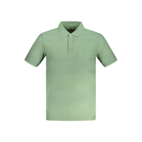 GUESS JEANS POLO SHORT SLEEVES MEN GREEN