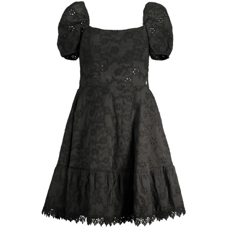 GUESS JEANS KURZES KLEID DAMEN SCHWARZ