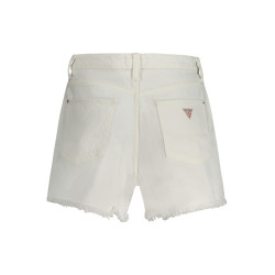 GUESS JEANS JEANS KURZE FRAUEN WEISS