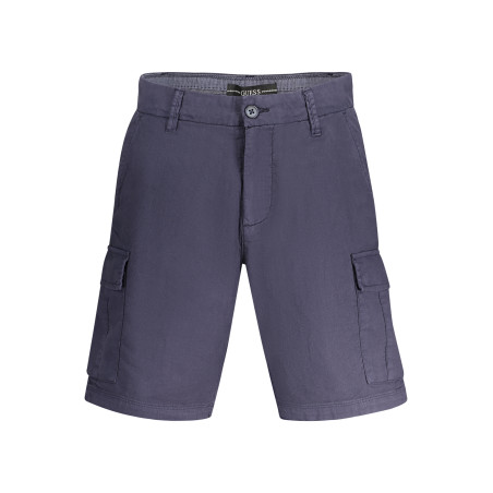 GUESS JEANS HERREN BERMUDASHOSE BLAU