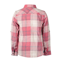 GUESS JEANS CAMICIA MANICHE LUNGHE BAMBINO ROSSO